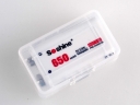 Soshine 9V Rechargeable Battery 650mAh 9v protected li-ion battery with Battery Box